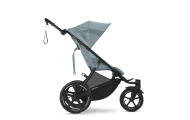 copy of Važiuoklė Cybex Priam V4 Chrome Black su juoda rankena