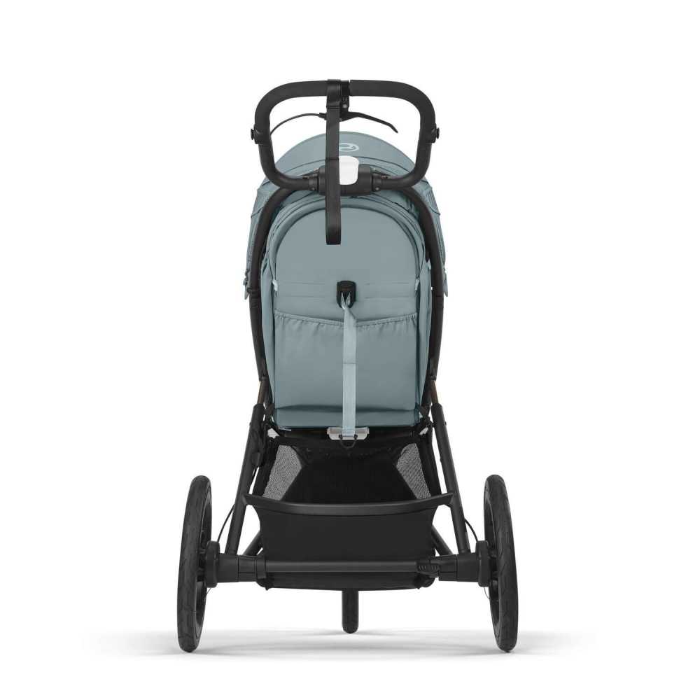 Sportinis vežimėlis Cybex Avi Spin BLK, Stormy Blue-Vaikiški vežimėliai, Vežimėliai bėgimui-e-vaikas