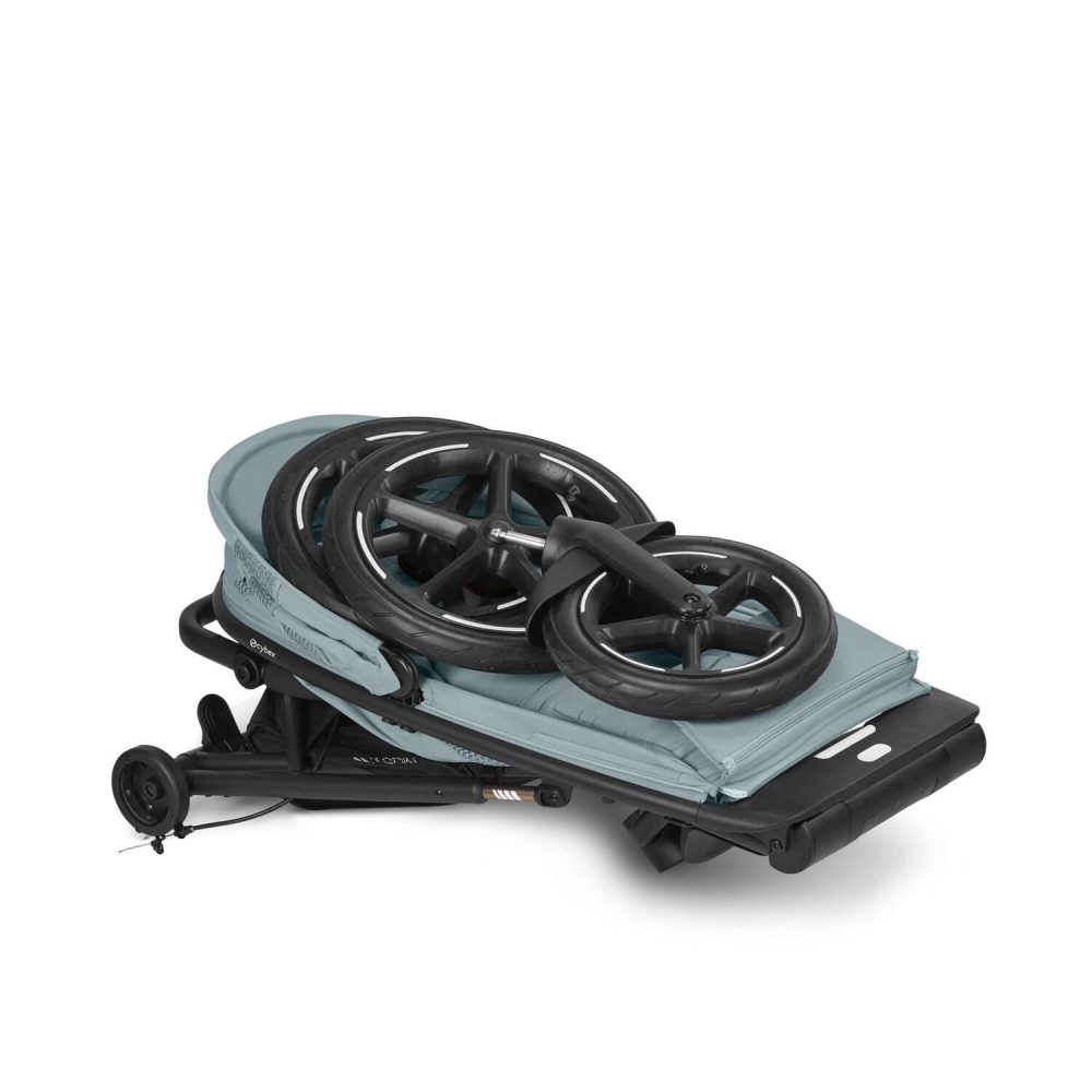Sportinis vežimėlis Cybex Avi Spin BLK, Stormy Blue-Vaikiški vežimėliai, Vežimėliai bėgimui-e-vaikas