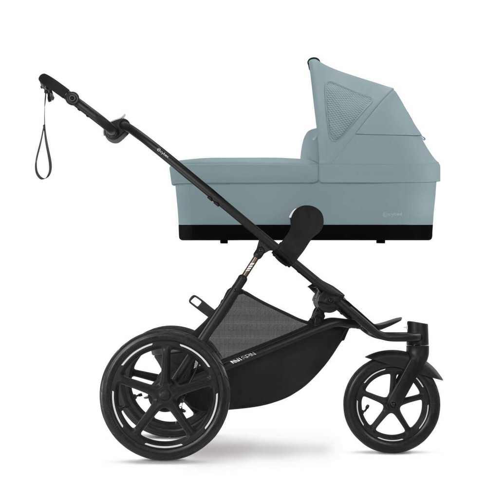 copy of Važiuoklė Cybex Priam V4 Chrome Black su juoda rankena