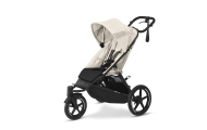 copy of Važiuoklė Cybex Priam V4 Chrome Black su juoda rankena