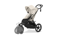 Sportinis vežimėlis Cybex Avi Spin BLK, Seashell Beige-Vaikiški vežimėliai, Vežimėliai bėgimui-e-vaikas