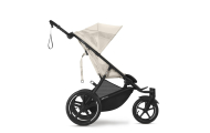 copy of Važiuoklė Cybex Priam V4 Chrome Black su juoda rankena