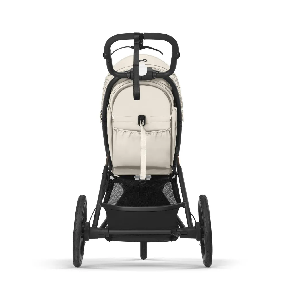 copy of Važiuoklė Cybex Priam V4 Chrome Black su juoda rankena