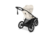 Sportinis vežimėlis Cybex Avi Spin BLK, Seashell Beige-Vaikiški vežimėliai, Vežimėliai bėgimui-e-vaikas