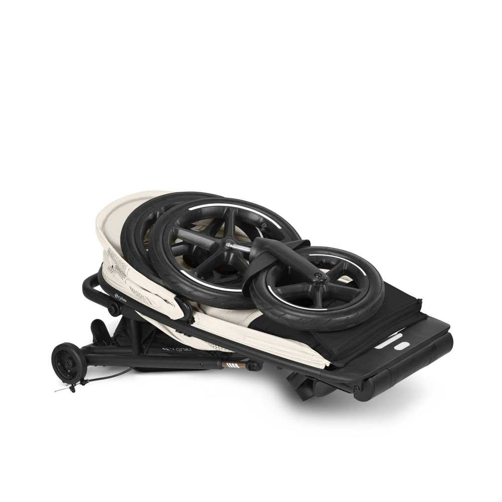 Sportinis vežimėlis Cybex Avi Spin BLK, Seashell Beige-Vaikiški vežimėliai, Vežimėliai bėgimui-e-vaikas