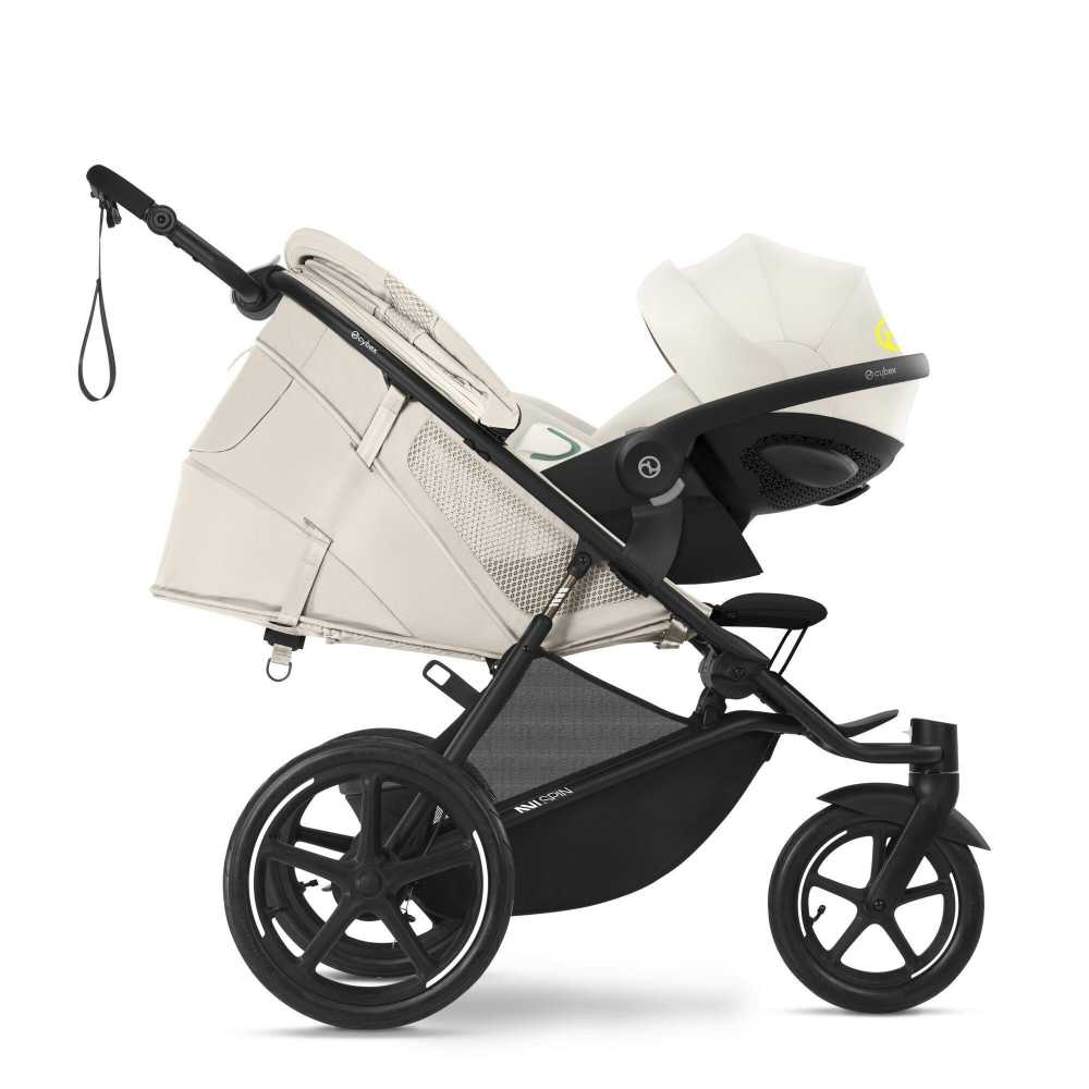 copy of Važiuoklė Cybex Priam V4 Chrome Black su juoda rankena