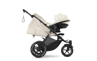copy of Važiuoklė Cybex Priam V4 Chrome Black su juoda rankena