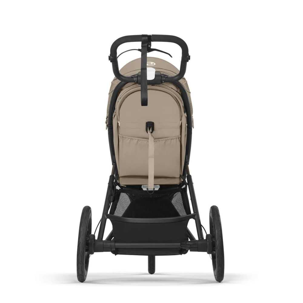 copy of Važiuoklė Cybex Priam V4 Chrome Black su juoda rankena
