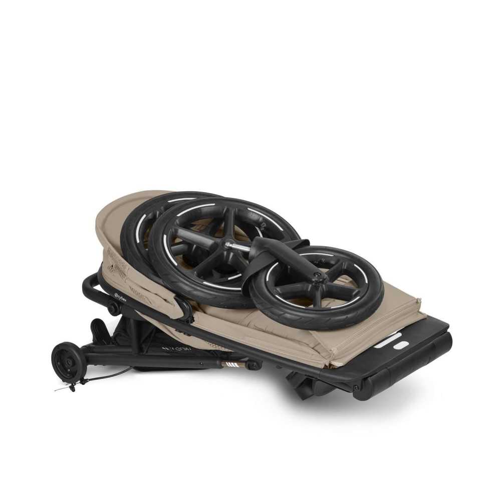 Sportinis vežimėlis Cybex Avi Spin BLK, Almond Beige-Vaikiški vežimėliai, Vežimėliai bėgimui-e-vaikas