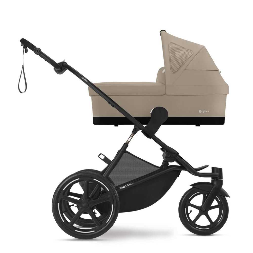 copy of Važiuoklė Cybex Priam V4 Chrome Black su juoda rankena