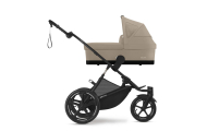 copy of Važiuoklė Cybex Priam V4 Chrome Black su juoda rankena