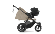 copy of Važiuoklė Cybex Priam V4 Chrome Black su juoda rankena