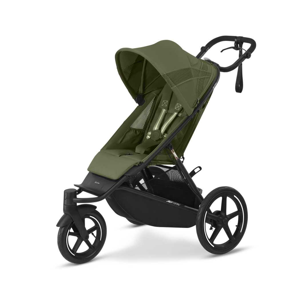 copy of Važiuoklė Cybex Priam V4 Chrome Black su juoda rankena