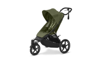 Sportinis vežimėlis Cybex Avi Spin BLK, Moss Green-Vaikiški vežimėliai, Vežimėliai bėgimui-e-vaikas
