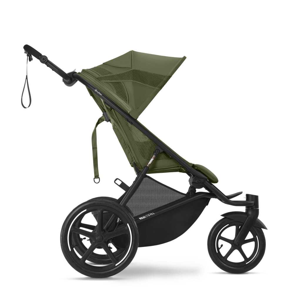 copy of Važiuoklė Cybex Priam V4 Chrome Black su juoda rankena
