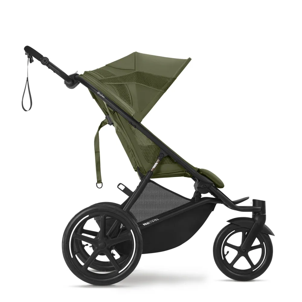 copy of Važiuoklė Cybex Priam V4 Chrome Black su juoda rankena