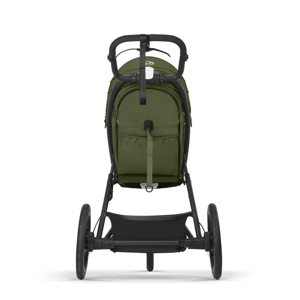 copy of Važiuoklė Cybex Priam V4 Chrome Black su juoda rankena