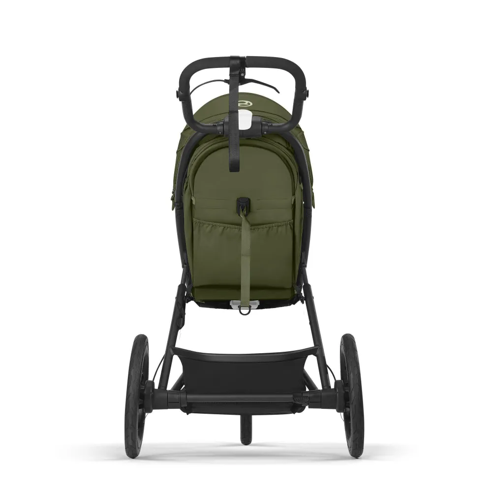 copy of Važiuoklė Cybex Priam V4 Chrome Black su juoda rankena