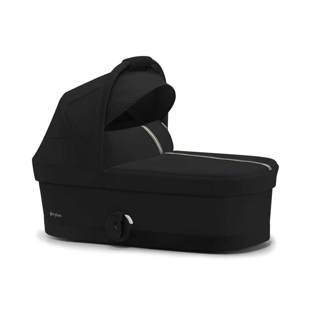 copy of Važiuoklė Cybex Priam V4 Chrome Black su juoda rankena