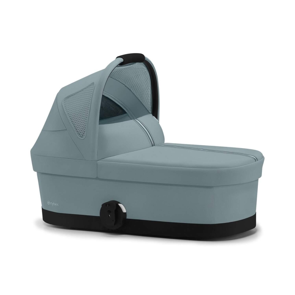 Lopšys Cybex Avi Spin, Stormy Blue-Vaikiški vežimėliai, Lopšiai ir rėmai-e-vaikas