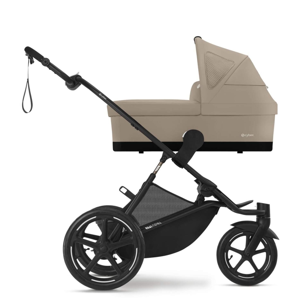 Lopšys Cybex Avi Spin, Almond Beige-Vaikiški vežimėliai, Lopšiai ir rėmai-e-vaikas