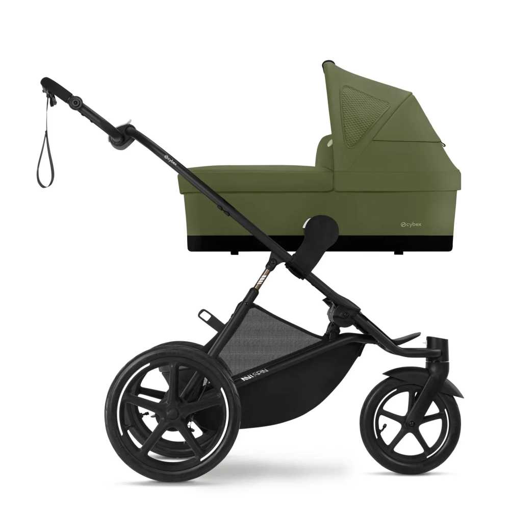 copy of Važiuoklė Cybex Priam V4 Chrome Black su juoda rankena