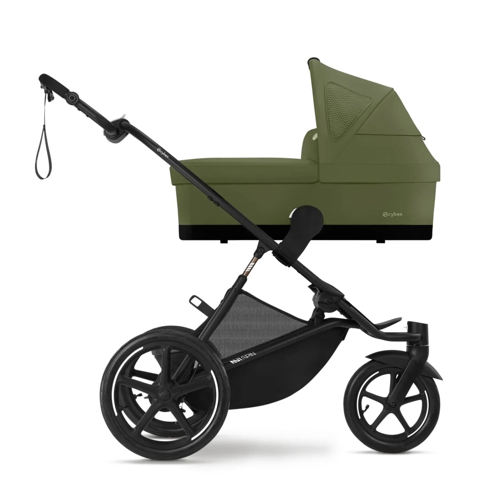 copy of Važiuoklė Cybex Priam V4 Chrome Black su juoda rankena