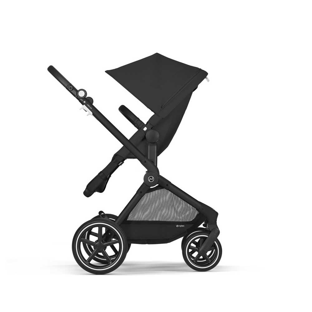 copy of Važiuoklė Cybex Priam V4 Chrome Black su juoda rankena