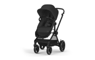 copy of Važiuoklė Cybex Priam V4 Chrome Black su juoda rankena
