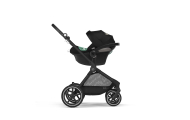 copy of Važiuoklė Cybex Priam V4 Chrome Black su juoda rankena