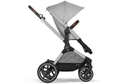 copy of Važiuoklė Cybex Priam V4 Chrome Black su juoda rankena