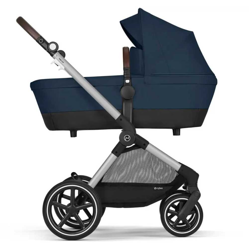 copy of Važiuoklė Cybex Priam V4 Chrome Black su juoda rankena