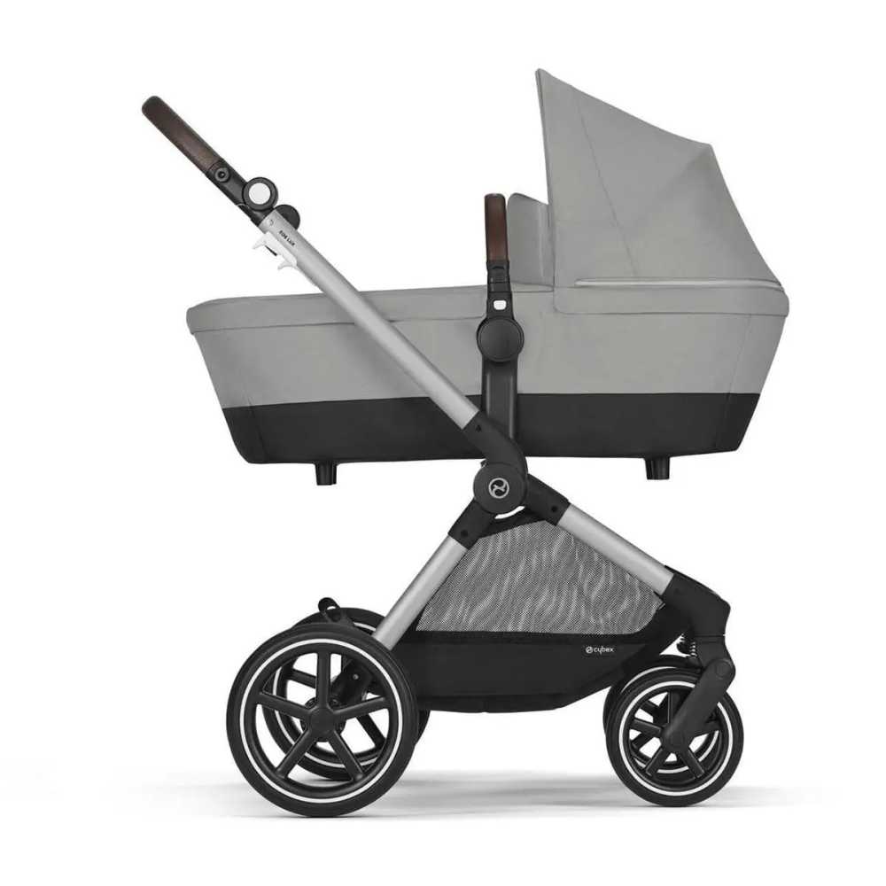 copy of Važiuoklė Cybex Priam V4 Chrome Black su juoda rankena