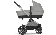copy of Važiuoklė Cybex Priam V4 Chrome Black su juoda rankena