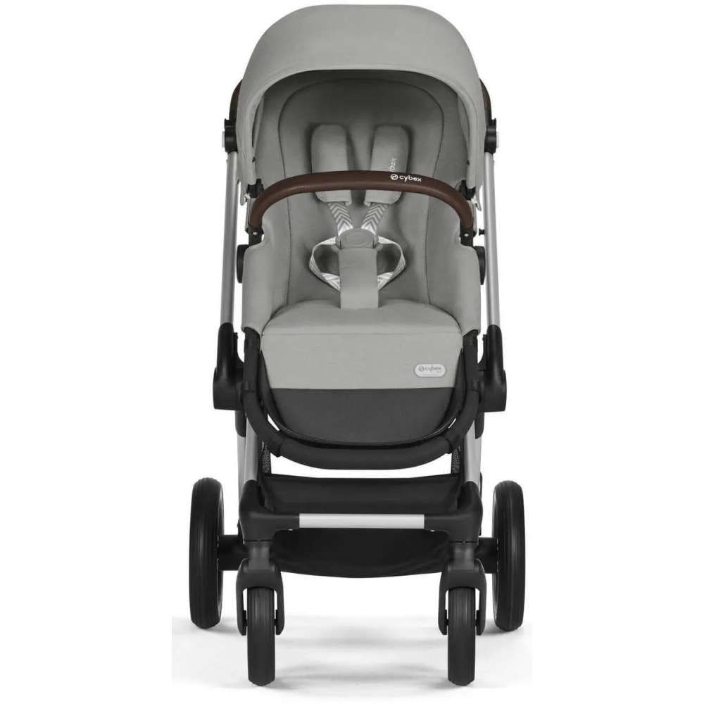 copy of Važiuoklė Cybex Priam V4 Chrome Black su juoda rankena