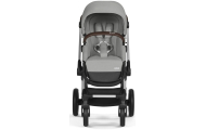 copy of Važiuoklė Cybex Priam V4 Chrome Black su juoda rankena