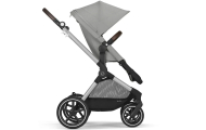 Universalus vežimėlis Cybex Eos Lux 2in1 BLK, Stone Grey-Vaikiški vežimėliai, Universalūs vežimėliai-e-vaikas