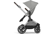 copy of Važiuoklė Cybex Priam V4 Chrome Black su juoda rankena