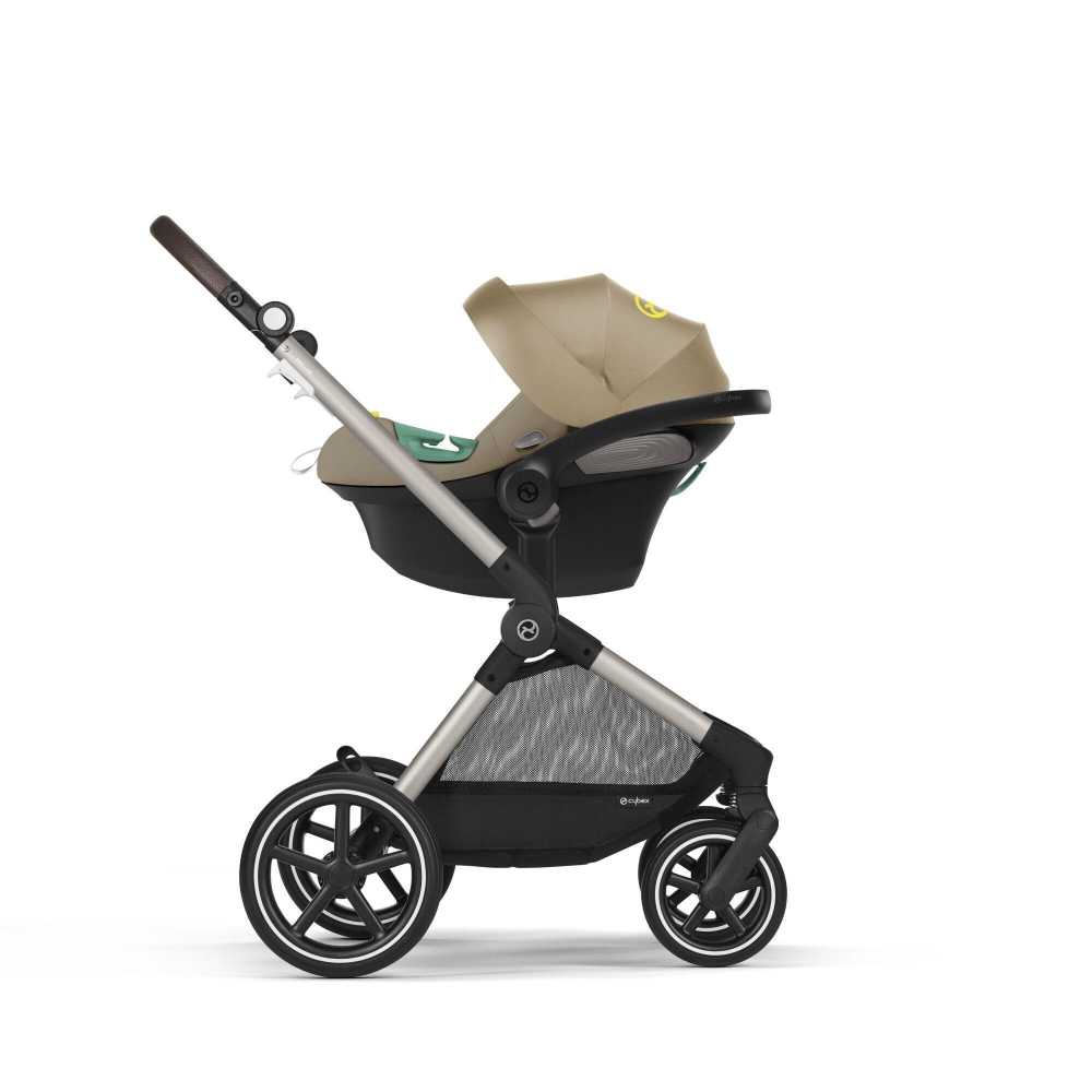 copy of Važiuoklė Cybex Priam V4 Chrome Black su juoda rankena