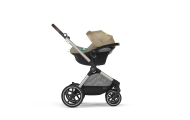 copy of Važiuoklė Cybex Priam V4 Chrome Black su juoda rankena