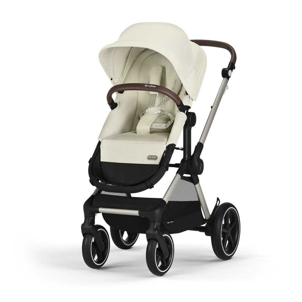 copy of Važiuoklė Cybex Priam V4 Chrome Black su juoda rankena