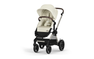 copy of Važiuoklė Cybex Priam V4 Chrome Black su juoda rankena
