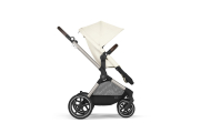 copy of Važiuoklė Cybex Priam V4 Chrome Black su juoda rankena