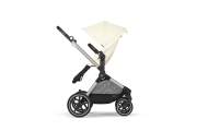 copy of Važiuoklė Cybex Priam V4 Chrome Black su juoda rankena
