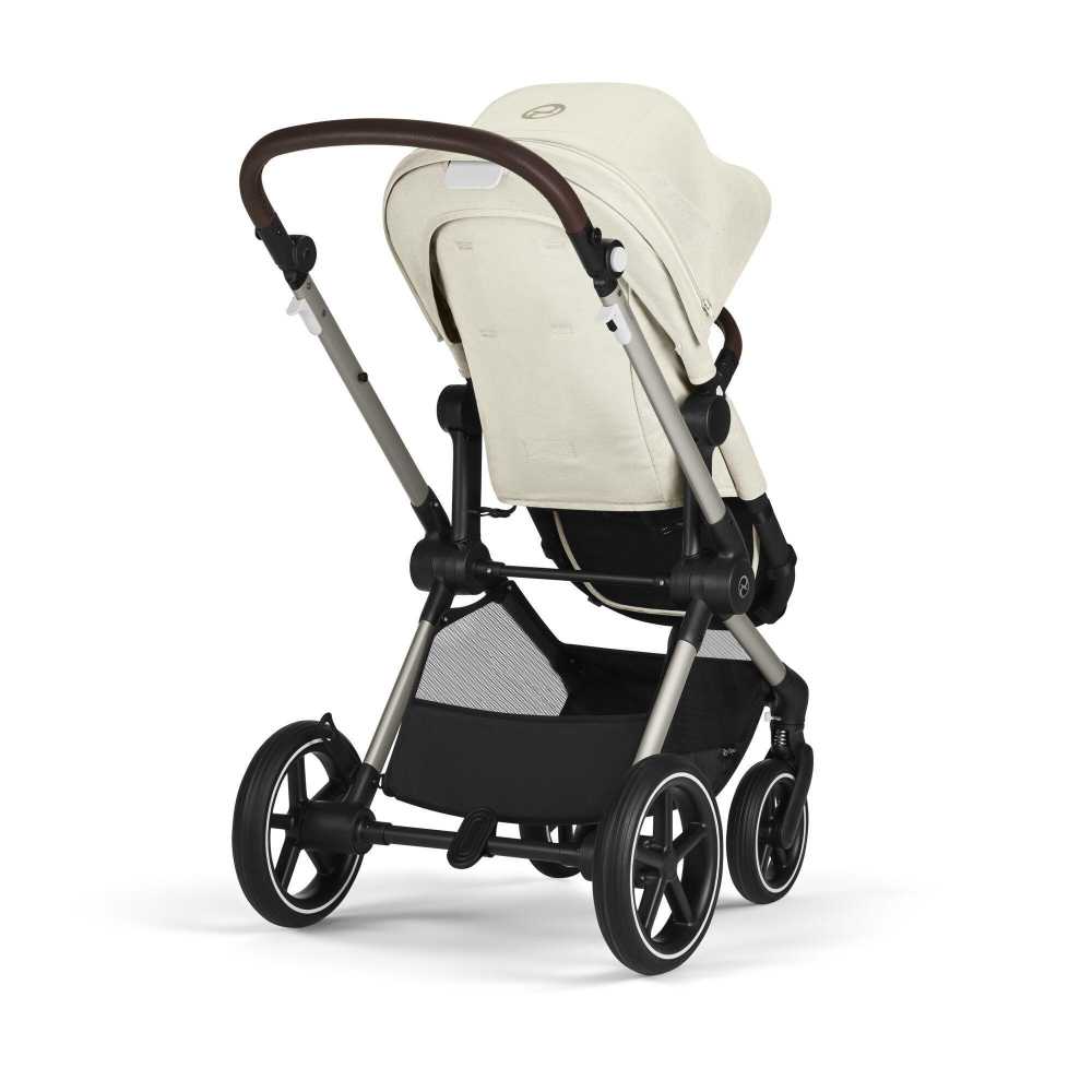 copy of Važiuoklė Cybex Priam V4 Chrome Black su juoda rankena