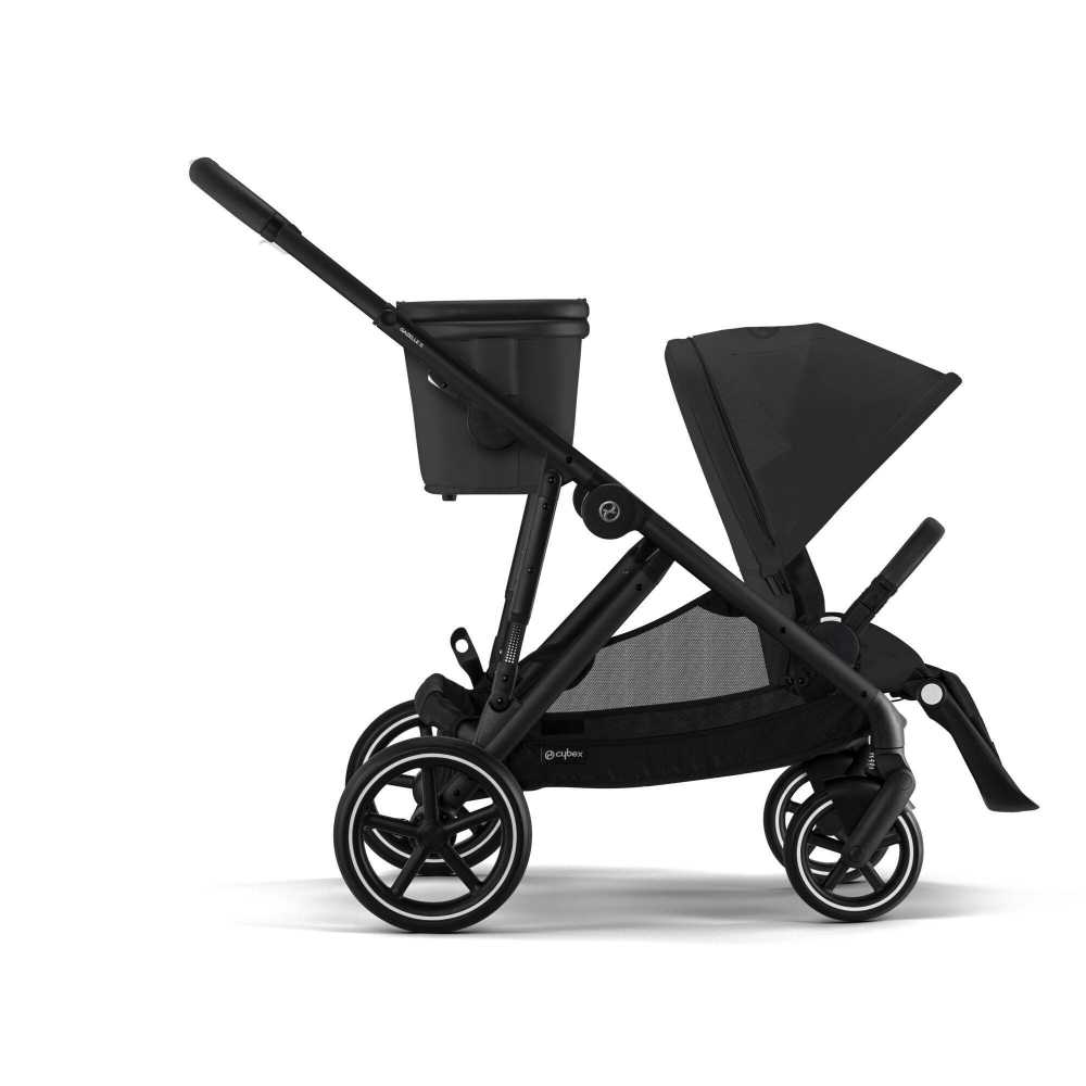 copy of Važiuoklė Cybex Priam V4 Chrome Black su juoda rankena