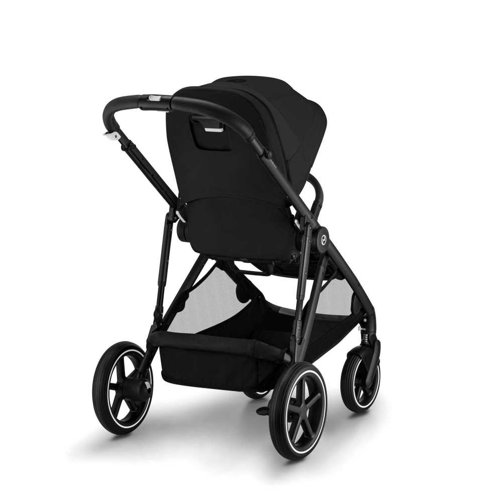 copy of Važiuoklė Cybex Priam V4 Chrome Black su juoda rankena