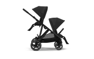 copy of Važiuoklė Cybex Priam V4 Chrome Black su juoda rankena