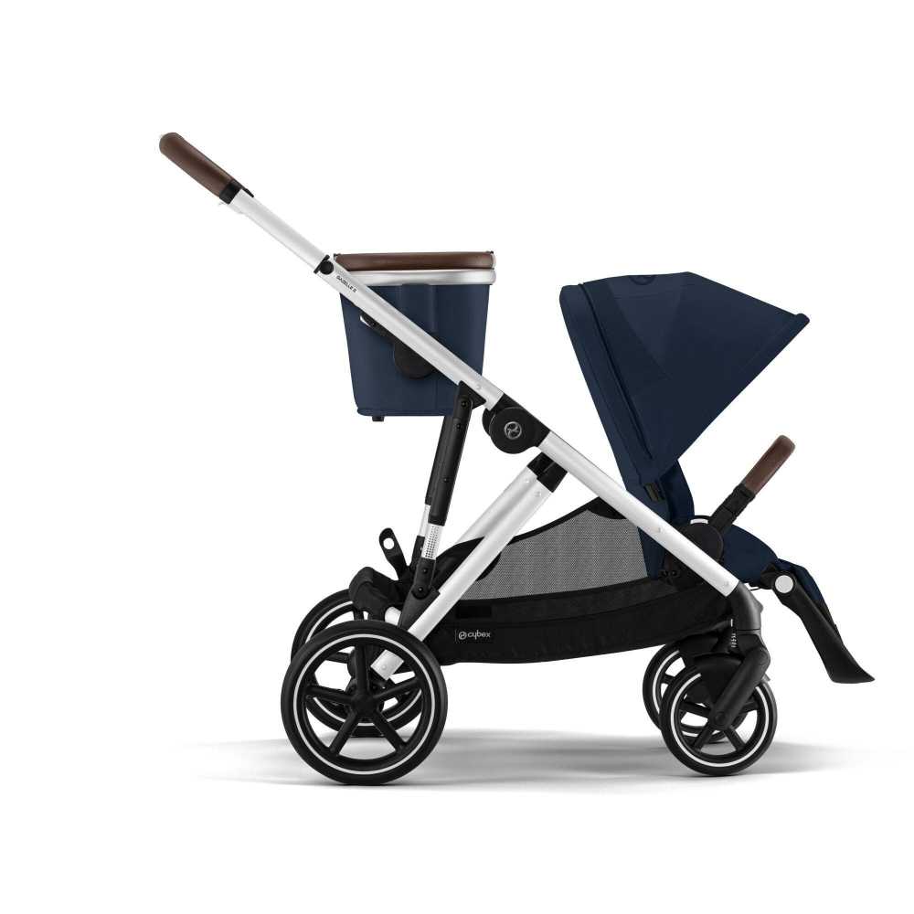 copy of Važiuoklė Cybex Priam V4 Chrome Black su juoda rankena
